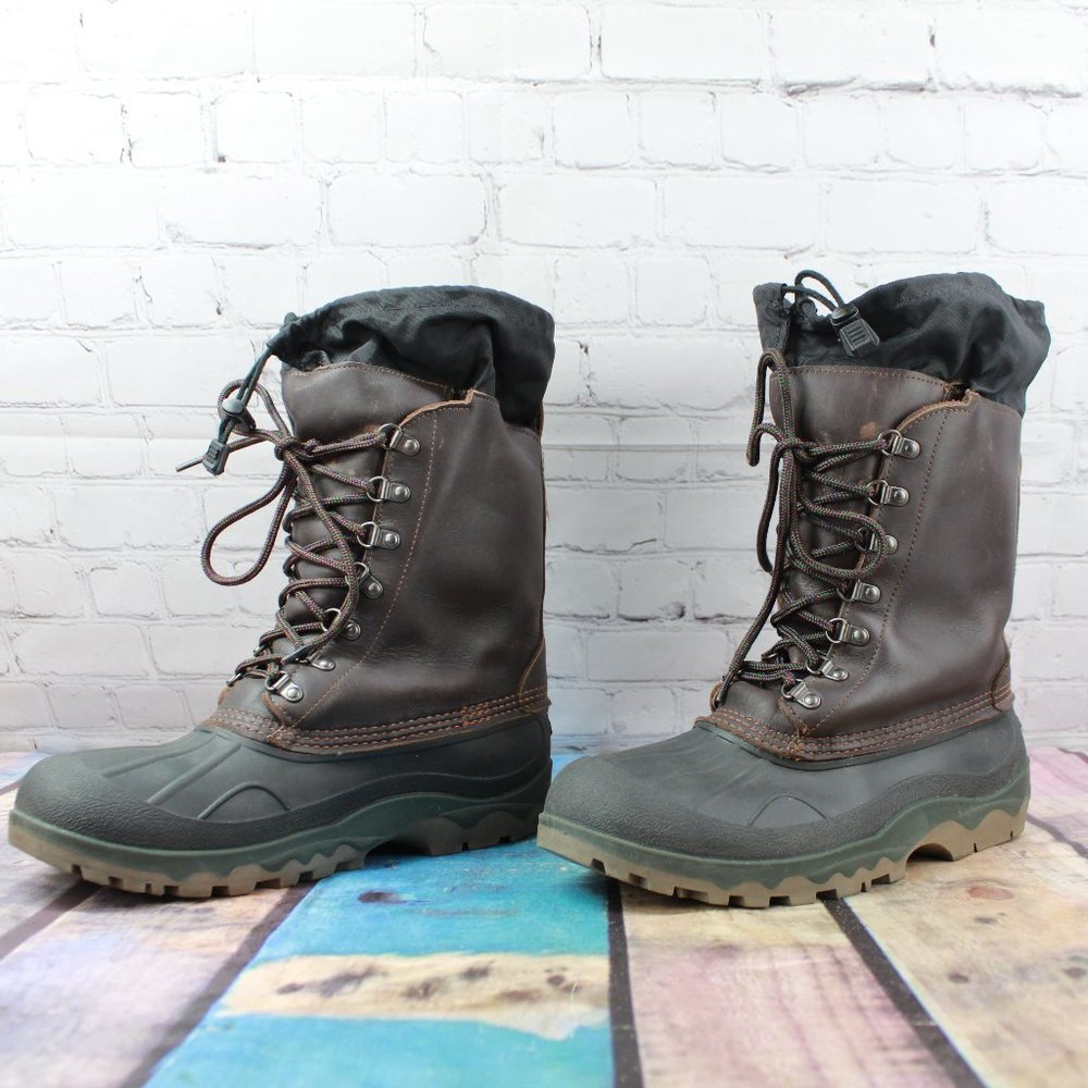 LL BEAN Warm Calf Height Duck Boot Size 10 M - Picture 2 of 9